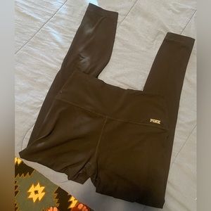 PINK Victoria’s Secret Ultimate High Rise Full Length Leggings in Black